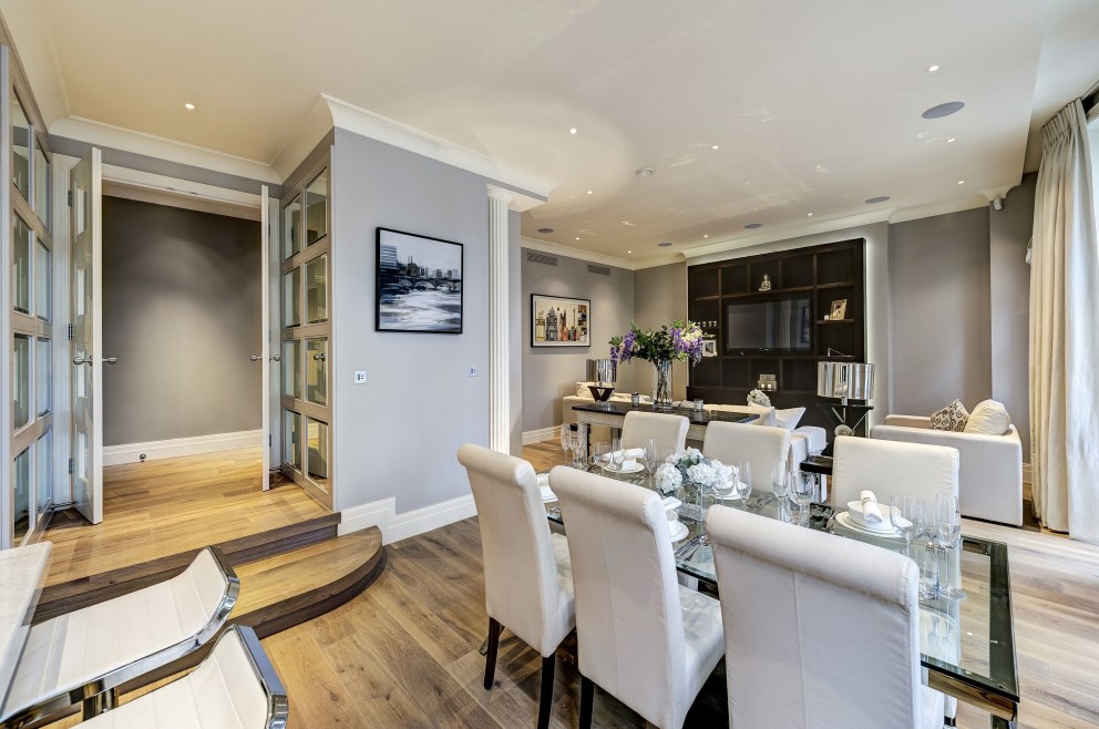 The Strand - Apartment One | Dining - Living | Interior Designers